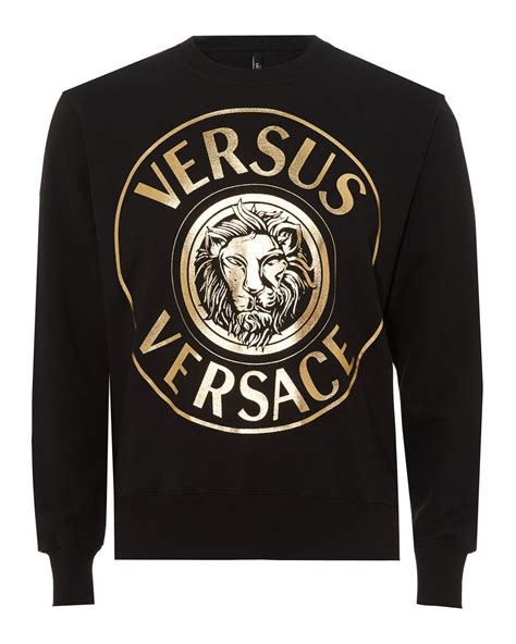 versus versace lion hoodie|Versace hoodie cheap.